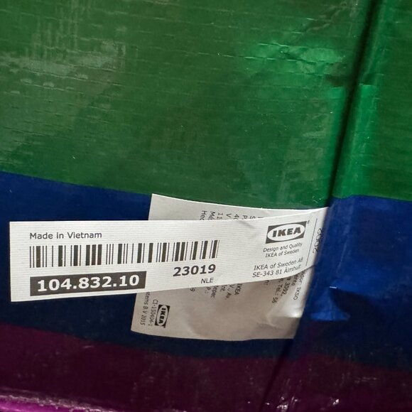 IKEA Storstomma Rainbow, Reuseable Large Shopping Bag, 104.832.10 Multi-Color - Picture 10 of 12